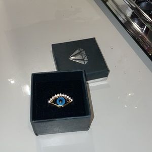 Blue Sapphire gold ring 100% authentic gold